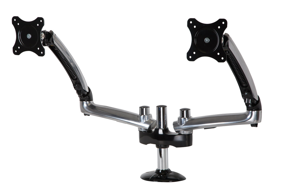 Peerless LCT620AD-G monitor mount / stand 73.7 cm (29") Desk Black, Silver