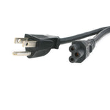 StarTech.com 3ft (1m) Laptop Power Cord, NEMA 5-15P to C5 (Clover Leaf), 10A 125V, 18AWG, Laptop Replacement Cord, Printer Power Cable, Laptop Charger Cord, Laptop Power Brick Cord - UL Listed