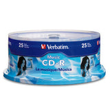Verbatim 40x Music CD-R Media - 700MB 25 pc(s)
