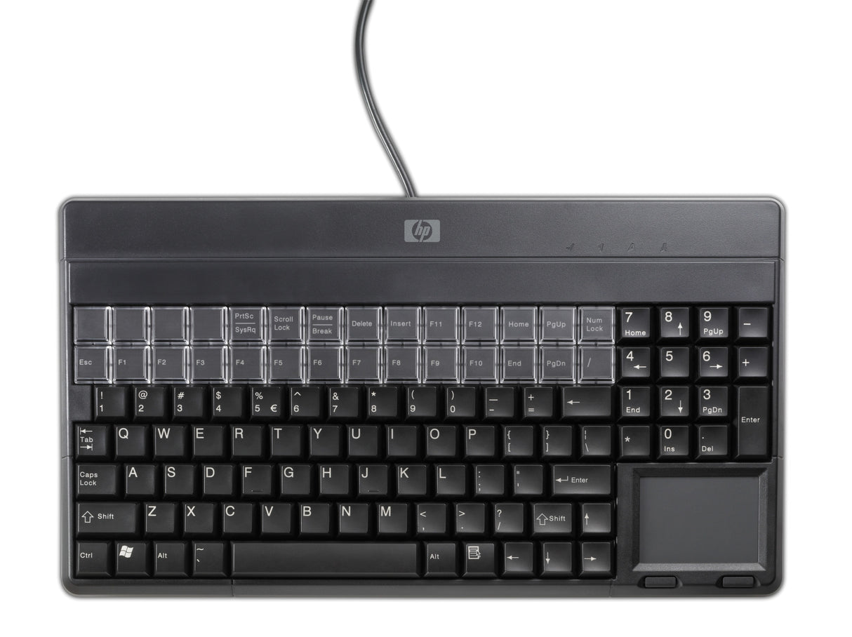 HP POS USB USB keyboard Black