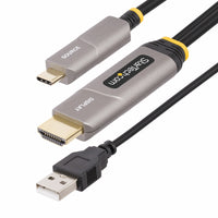 StarTech.com 30ft (9.1m) USB-C to HDMI 2.0 Active Optical Cable (AOC), 4K 60Hz, CL3 Rated, Unidirectional USB Type-C to HDMI Adapter Cable