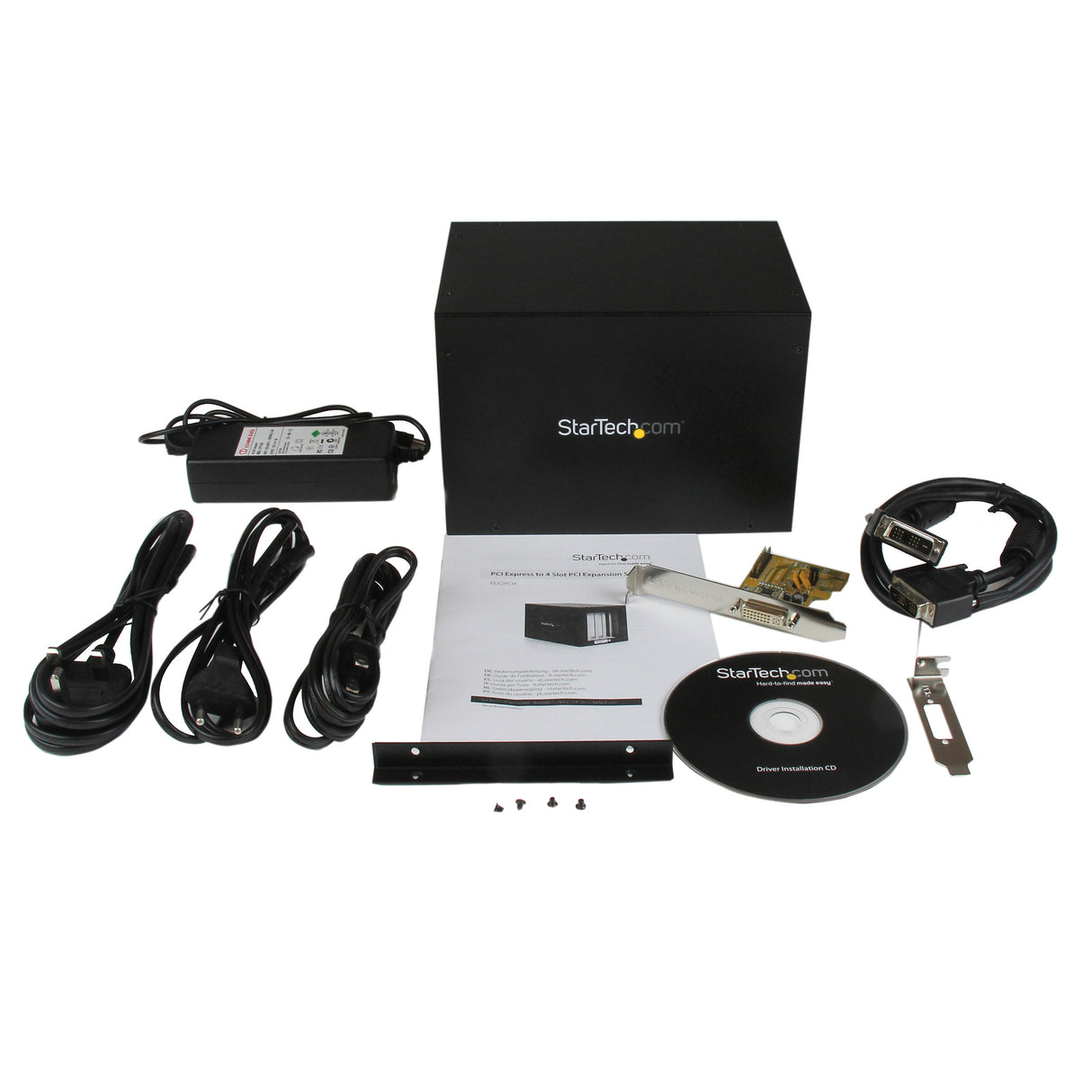 StarTech.com PCI Express to 4 Slot PCI Expansion System - TAA