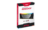 Kingston Technology FURY 32GB 3600MT/s DDR4 CL16 DIMM (Kit of 2) 1Gx8 Renegade RGB