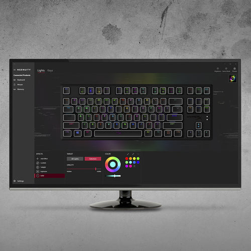 HyperX Alloy Origins Core - Mechanical Gaming Keyboard - HX Aqua (US Layout)
