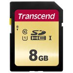 Transcend 8GB UHS-I U3 SD card MLC Read 95MB/s  Write 60MB/s