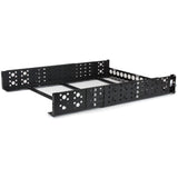 StarTech.com 2U Universal Rack Mount Rails - for 19in Server Rack Enclosure or Cabinet - Adjustable A/V Rack Rails