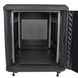 StarTech.com 12U Enterprise-Grade Flat Pack Server Rack Cabinet, 19in Enclosed 4-Post Rack with 29in (75cm) Mounting Depth and 1764lb (800kg) Weight Capacity