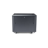 StarTech.com 12U Enterprise-Grade Flat Pack Server Rack Cabinet, 19in Enclosed 4-Post Rack with 29in (75cm) Mounting Depth and 1764lb (800kg) Weight Capacity
