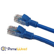 Primewired, Patch cord Cat.5e UTP, Snag-Proof Boot, 26AWG, Blue   14 ft.