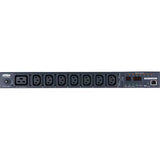 ATEN 1U 16A 8 Outlet Switched Bank Metered PDU + Free Eco PDU Manager Software