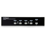 StarTech.com 4 Port DVI USB KVM Switch with Audio and USB 2.0 Hub - TAA