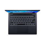 Acer TravelMate TMP414RN-55-79AM Intel Core Ultra 7 255U Hybrid (2-in-1) 35.6 cm (14") Touchscreen WUXGA 16 GB DDR5-SDRAM 1 TB SSD Wi-Fi 7 (802.11be) Windows 11 Pro Blue