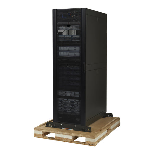 APC NetShelter SX, Server Rack Enclosure, 45U, Shock Packaging, 2000 lbs, Black, 2124H x 750W x 1070D mm