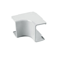 HellermannTyton RaceWay 1 1/4" Internal Cover with 1" bend radius  - White