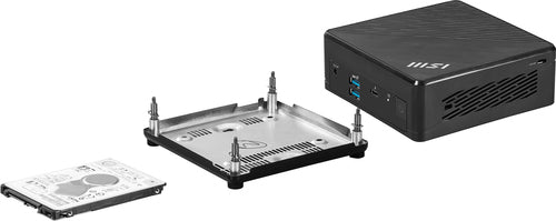 MSI Cubi NUC 1M-007US Intel Core 7 150U 32 GB DDR5-SDRAM 1 TB SSD Windows 11 Pro Mini PC Black