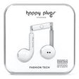 Happy Plugs - Earbud Plus Headphone - White