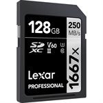 LEXAR # 128GB Professional SDHC / SDXC 1667x UHS-II