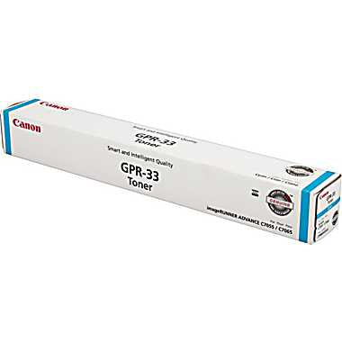 Canon GPR-33 C toner cartridge 1 pc(s) Original Cyan
