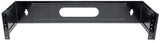 Intellinet 19" Hinged Wall Bracket, 2U, Black