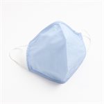 Washable & Reusable 50%Cotton50%Polyester Lt Blue Masks  Pack of 5