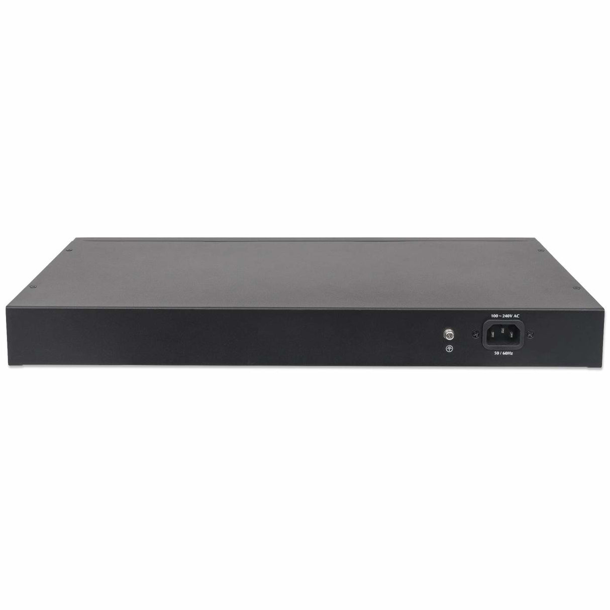 Intellinet 24-Port Gigabit Ethernet PoE+ Web-Managed Switch with 2 SFP Ports, 24 x PoE ports, IEEE 802.3at/af Power over Ethernet (PoE+/PoE), 2 x SFP, Endspan, 19" Rackmount