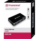 TRANSCEND 4-Port HUB USB 3.1 Gen 1 Type C/USB-C
