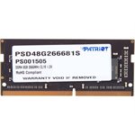 Patriot SL 8GB DDR4 2666MT/s CL22 SODIMM