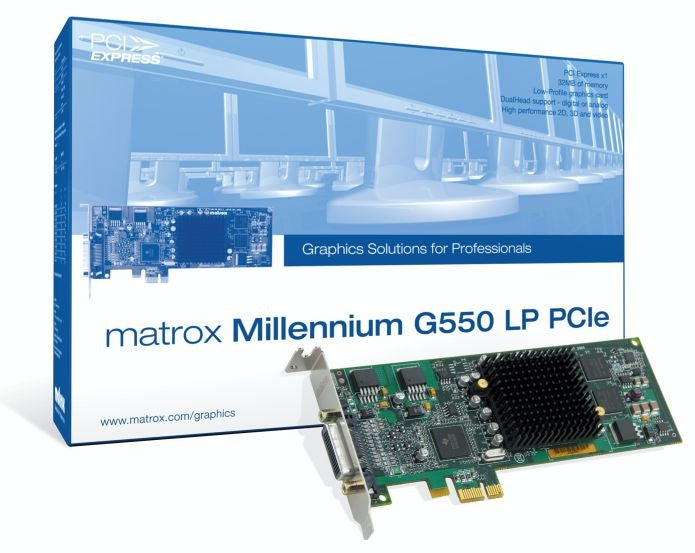 Matrox G55-MDDE32LPDF graphics card GDDR