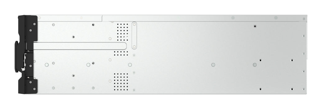 QNAP TL-R2400PES-RP storage drive enclosure HDD/SSD enclosure Black, Grey 2.5/3.5"
