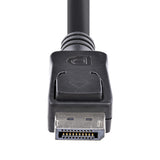 StarTech.com 1ft (30cm) DisplayPort 1.2 Cable - 4K x 2K Ultra HD VESA Certified DisplayPort Cable - Short DP to DP Cable for Monitor - Slim DP Video/Display Cord - Latching DP Connectors