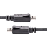 StarTech.com 1ft (30cm) DisplayPort 1.2 Cable - 4K x 2K Ultra HD VESA Certified DisplayPort Cable - Short DP to DP Cable for Monitor - Slim DP Video/Display Cord - Latching DP Connectors