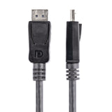 StarTech.com 1ft (30cm) DisplayPort 1.2 Cable - 4K x 2K Ultra HD VESA Certified DisplayPort Cable - Short DP to DP Cable for Monitor - Slim DP Video/Display Cord - Latching DP Connectors