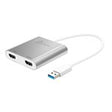 J5CREATE JUA365 USB 3.0 to Dual HDMI Multi-Monitor Adapter