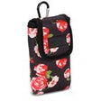 ACCESSORY POWER USA Gear Portable Sleeve Case with Carrying Carabiner Clip & Belt Loop FLORAL