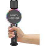 Singing Machine PARTY MACHINE MIC WITH BT BLK