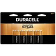 DURACELL COPPERTOP 9V Alkaline Battery PACK OF 4