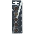 PROCELL SPECIALTY CR2025 Lithium Battery PACK OF 5
