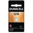 DURACELL CR1216 Lithium Battery PACK OF 1