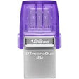 KINGSTON 128GB DataTraveler microDuo 3C 200MB/s dual USB-A + USB-C