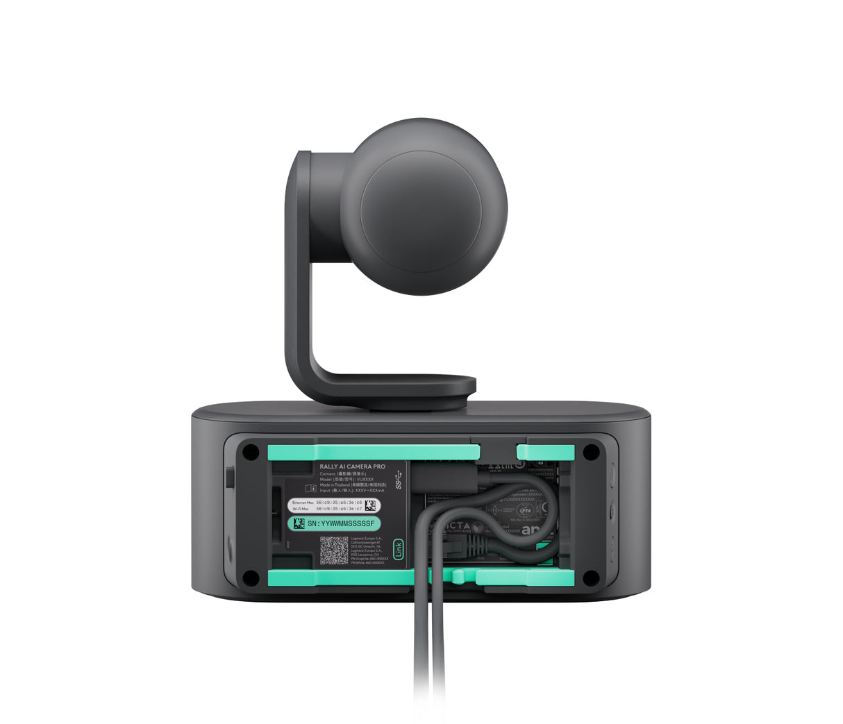 Logitech Rally AI Camera Pro Graphite