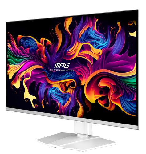 MSI MPG 321URXW QD-OLED computer monitor 80 cm (31.5") 3840 x 2160 pixels 4K Ultra HD White