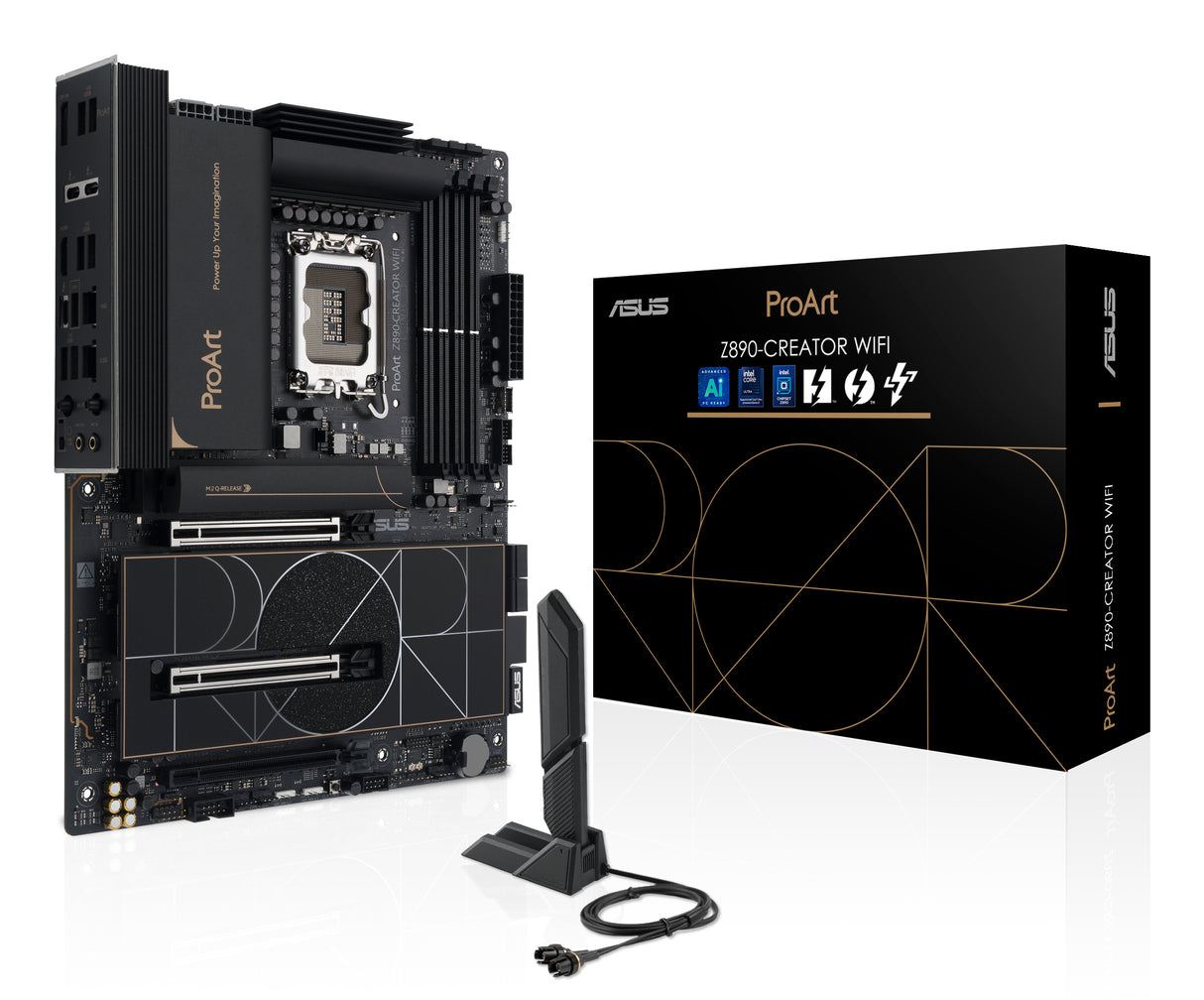 ASUS PROART Z890-CREATOR WIFI Intel Z890 LGA 1851 (Socket V1) ATX