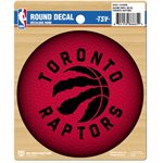 THE SPORTS VAULT CORP ROUND VINYL DECAL TORONTO RAPTORS
