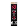 THE SPORTS VAULT CORP 4 PC STICKER SET TORONTO RAPTORS