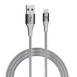 LAX 10FT Apple MFi Certified Durable Braided Nylon Lightning Cables Linear White