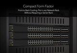 NETGEAR XSM4340V-TAANES network switch Managed L3 10G Ethernet (100/1000/10000) Power over Ethernet (PoE) 1U Black