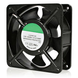 StarTech.com 120mm Axial Rack Muffin Fan for Server Cabinet, 115V, AC Cooling, Low Noise & Quiet PC Computer Case Fan