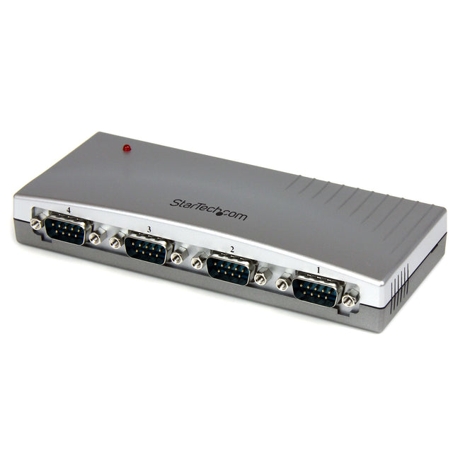StarTech.com 4 Port USB to RS232 Serial DB9 Adapter Hub - TAA