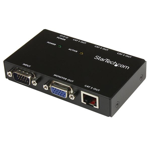 StarTech.com 4 Port VGA Over CAT5 Video Extender - 450ft (150m) - TAA