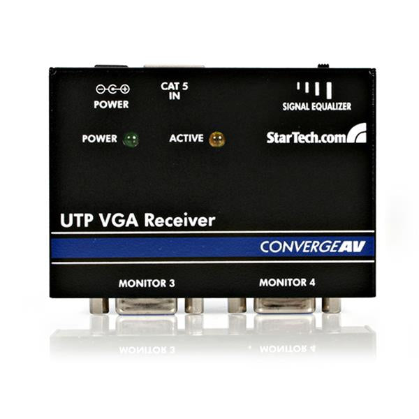 StarTech.com VGA over CAT 5 Remote Receiver for Video Extender - TAA